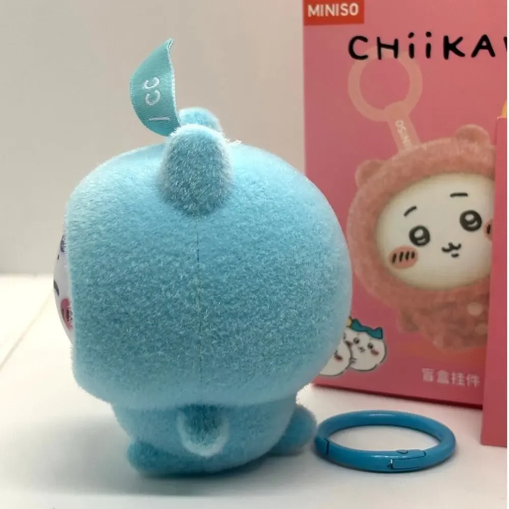 Miniso, Chiikawa Pajama Series Keychain/Charm, Hachiware Changeable Face, New
